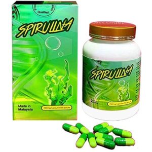 Spirulina slimming capsules